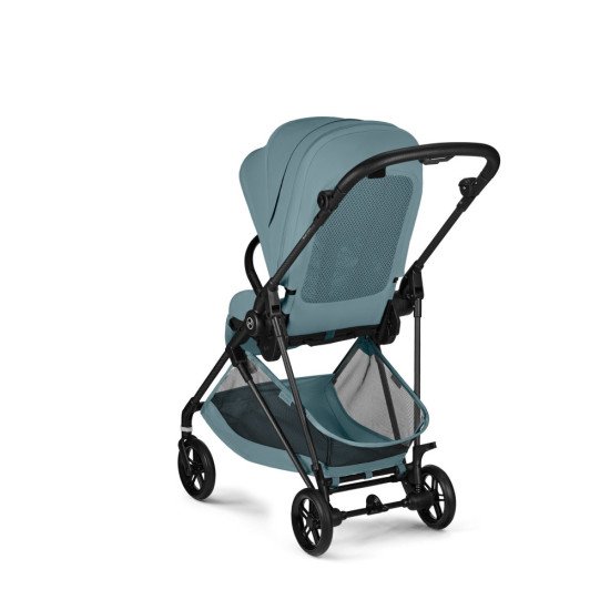 Коляска прогулочная Cybex Melio Carbon Stormy Blue Коляска прогулочная Cybex Melio Carbon Stormy Blue