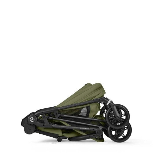 Коляска прогулочная Cybex Melio Carbon Moss Green Коляска прогулочная Cybex Melio Carbon Moss Green