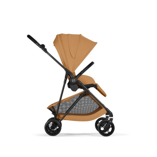 Коляска прогулочная Cybex Melio Carbon Cinnamon Yellow Коляска прогулочная Cybex Melio Carbon Cinnamon Yellow