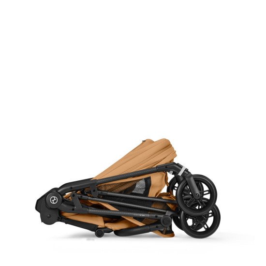 Коляска прогулочная Cybex Melio Carbon Cinnamon Yellow Коляска прогулочная Cybex Melio Carbon Cinnamon Yellow