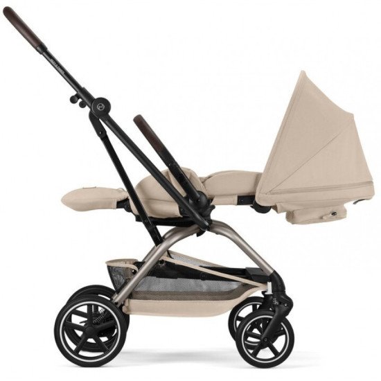 Коляска прогулянкова Cybex Eezy S Twist+ 2 TPE Almond Beige