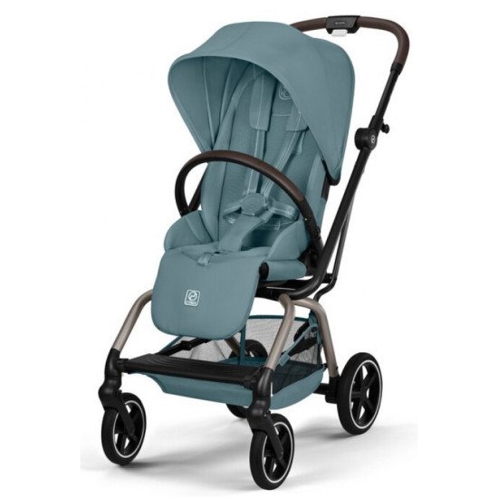 Коляска прогулянкова Cybex Eezy S Twist+ 2 TPE Stormy Blue	