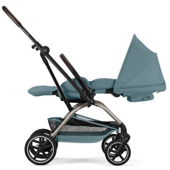 Коляска прогулянкова Cybex Eezy S Twist+ 2 TPE Stormy Blue	