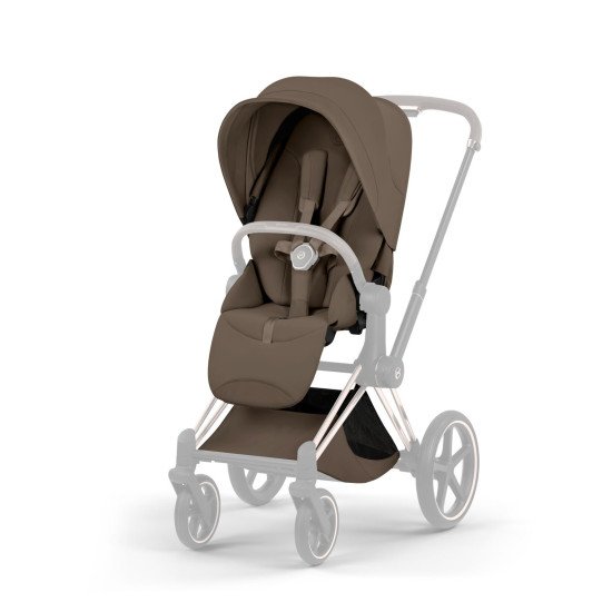 Чехол тканевый для прогулочного блока Cybex Priam Style Coconut Brown Чехол тканевый для прогулочного блока Cybex Priam Style Coconut Brown