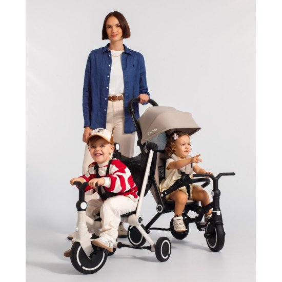 Коляска-велосипед SmarTrike Wonder Moonlight off White 