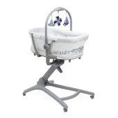 Ліжечко-стільчик 5 в 1 Chicco Baby Hug Pro білий Ліжечко-стільчик 5 в 1 Chicco Baby Hug Pro білий