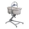Ліжечко-стільчик 5 в 1 Chicco Baby Hug Pro бежевий
