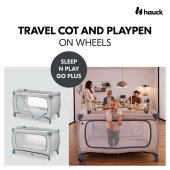 Манеж Hauck Sleep N Play Go Plus Dusty Blue Манеж Hauck Sleep N Play Go Plus Dusty Blue