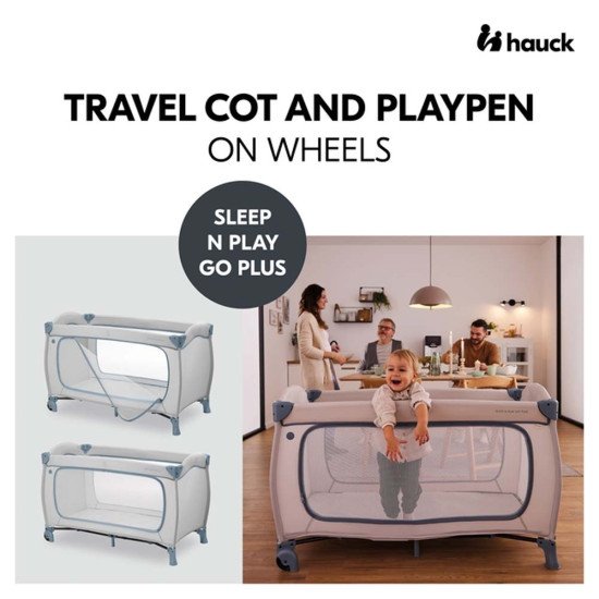 Манеж Hauck Sleep N Play Go Plus Dusty Blue Манеж Hauck Sleep N Play Go Plus Dusty Blue