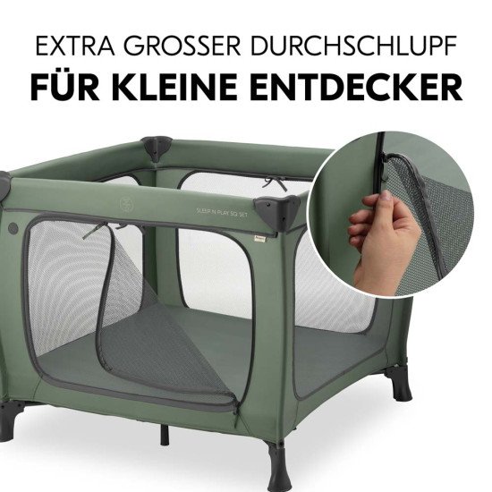 Манеж Hauck Sleep N Play SQ Dark Green Манеж Hauck Sleep N Play SQ Dark Green
