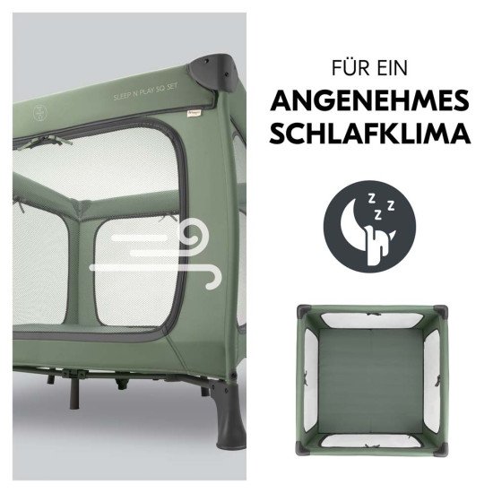 Манеж Hauck Sleep N Play SQ Dark Green Манеж Hauck Sleep N Play SQ Dark Green