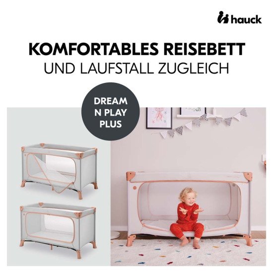 Манеж Hauck Dream N Play Plus Pooh Friends Beige Манеж Hauck Dream N Play Plus Pooh Friends Beige