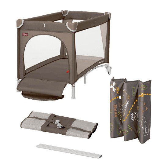 Манеж Carrello Piccolo+ CRL-18102 Ash Grey Манеж Carrello Piccolo+ CRL-18102 Ash Grey