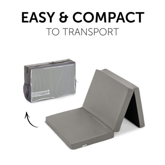 Складной матрас к кроватке Hauck Sleeper Grey