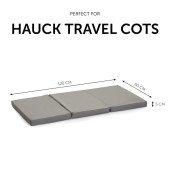 Складной матрас к кроватке Hauck Sleeper Grey