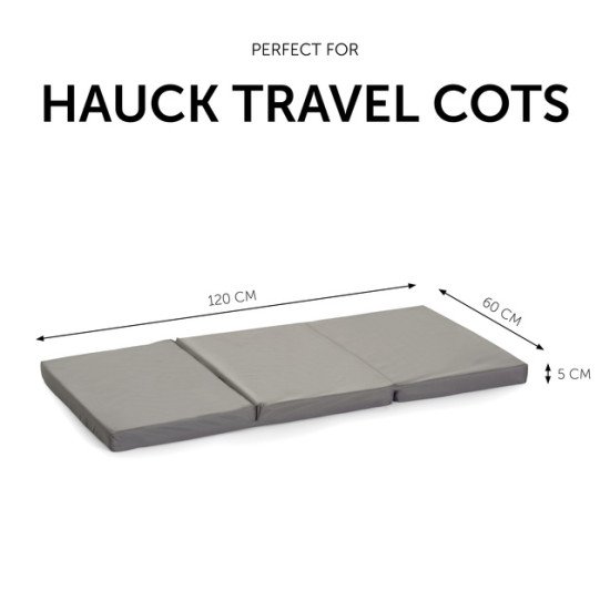 Складной матрас к кроватке Hauck Sleeper Grey