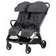 Коляска прогулянкова для двійні CARRELLO Link CRL-6533 Cliff Grey
