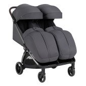 Коляска прогулянкова для двійні CARRELLO Link CRL-6533 Cliff Grey