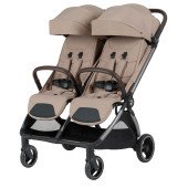 Коляска прогулянкова для двійні CARRELLO Link CRL-6533 Island Beige