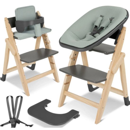 Стульчик для кормления Moji Yippy All-in-One Sets Stone Mint Стульчик для кормления Moji Yippy All-in-One Sets Stone Mint