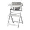 Стільчик для годування з вкладишем Bebe Confort Timba White/Gray