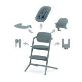 Стульчик для кормления 4 в 1 Cybex Lemo Stone Blue Стульчик для кормления 4 в 1 Cybex Lemo Stone Blue