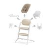 Стільчик для годування 4 в 1 Cybex Lemo Sand White