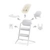 Стільчик для годування 4 в 1 Cybex Lemo All White