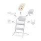 Стульчик для кормления 4 в 1 Cybex Lemo All White