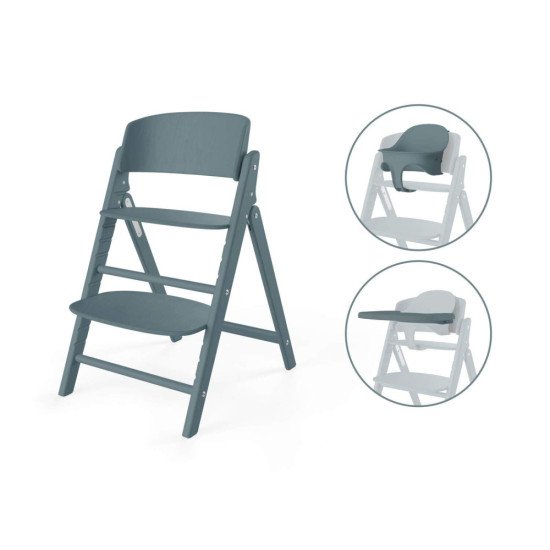 Стільчик для годування 3 в 1 Cybex Click&Fold Stone Blue