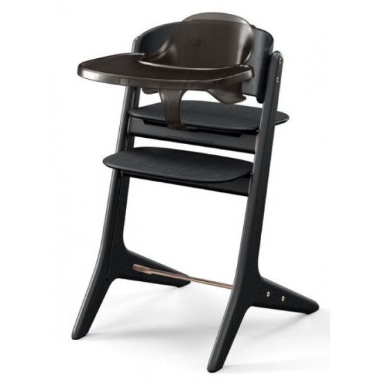 Стільчик для годування 3 в 1 Cybex Lemo Platinum Black Wood Стільчик для годування 3 в 1 Cybex Lemo Platinum Black Wood