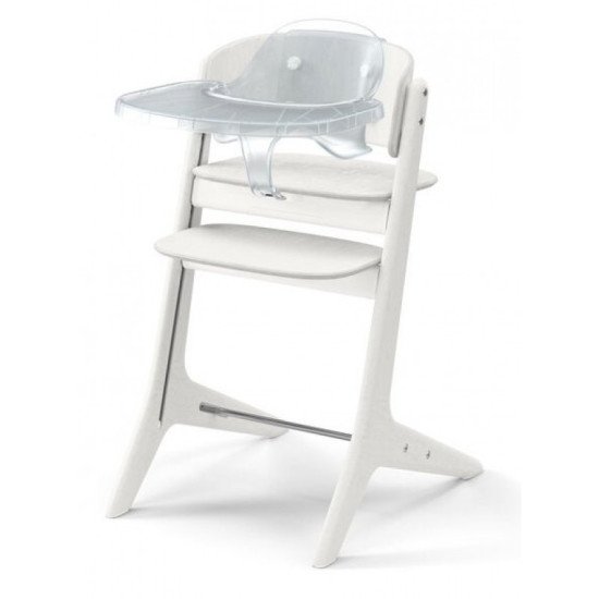 Стільчик для годування 3 в 1 Cybex Lemo Platinum White Wood Стільчик для годування 3 в 1 Cybex Lemo Platinum White Wood