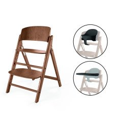 Стільчик для годування 3 в 1 Cybex Click&Fold All Natural Dark