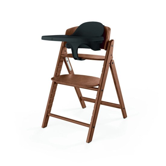 Стільчик для годування 3 в 1 Cybex Click&Fold All Natural Dark Стільчик для годування 3 в 1 Cybex Click&Fold All Natural Dark