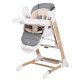 Стульчик-качель Carrello Cascata CRL-10303 Space Grey Wooden
